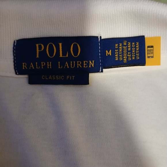 Polo by Ralph Lauren Classic White Polo Shirt - Picture 3 of 4